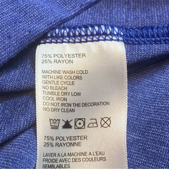Tommy Bahama Blue 1/4 Zip Sweatshirt Size Small - Picture 4 of 12